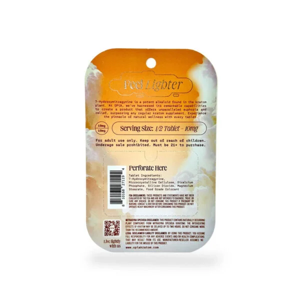 Opia 7 Hydroxymitragynine Chewable Tablets Classic 80mg - Image 2