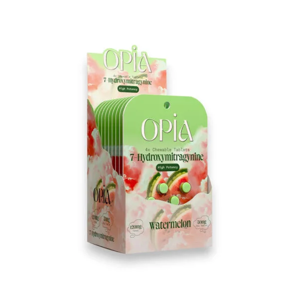 Opia 7-OH High Potency Chewable Tablets Watermelon 30mg - Image 3