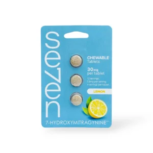 Se7en Kratom 7-hydroxymitragynine Chewable Tablets Lemon 30mg