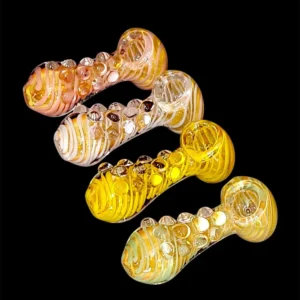 4.5″inches Marble Dotted pipe